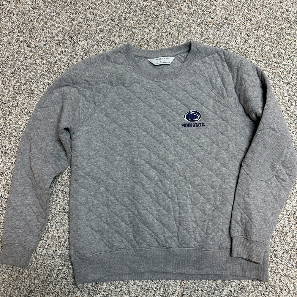 QUILTED MENS PENN STATE SWEATSHIRT